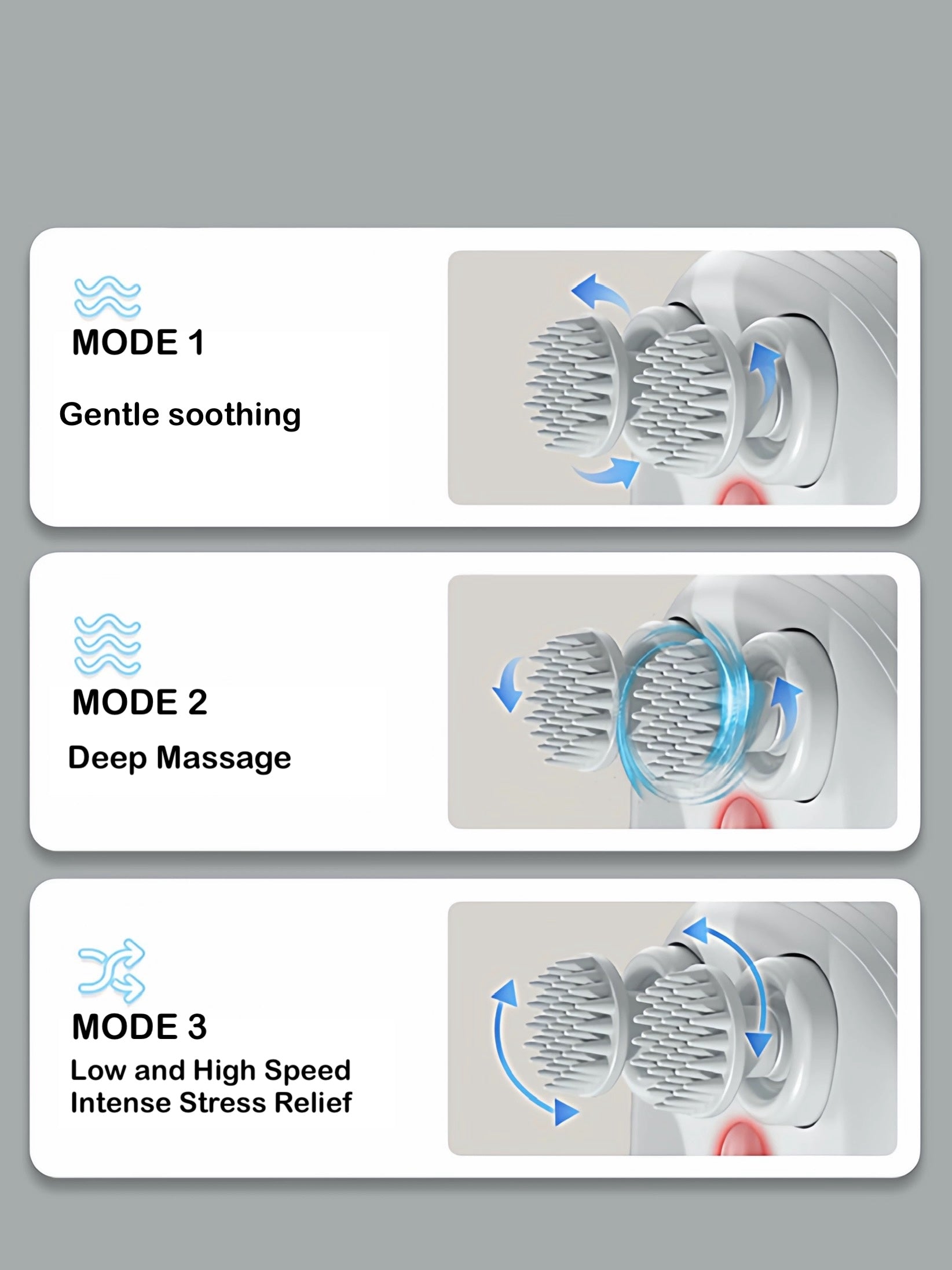 PurrScalp Cat Head & Scalp Massager - Gentle Full-Body Relaxation for Cats