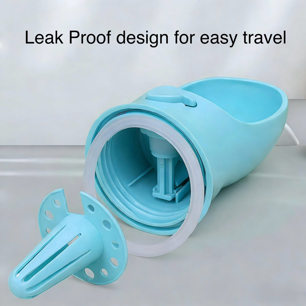 Portable 2-in-1 Pet Water Bottle & Feeder – Convenient Hydration and Feeding on the Go
