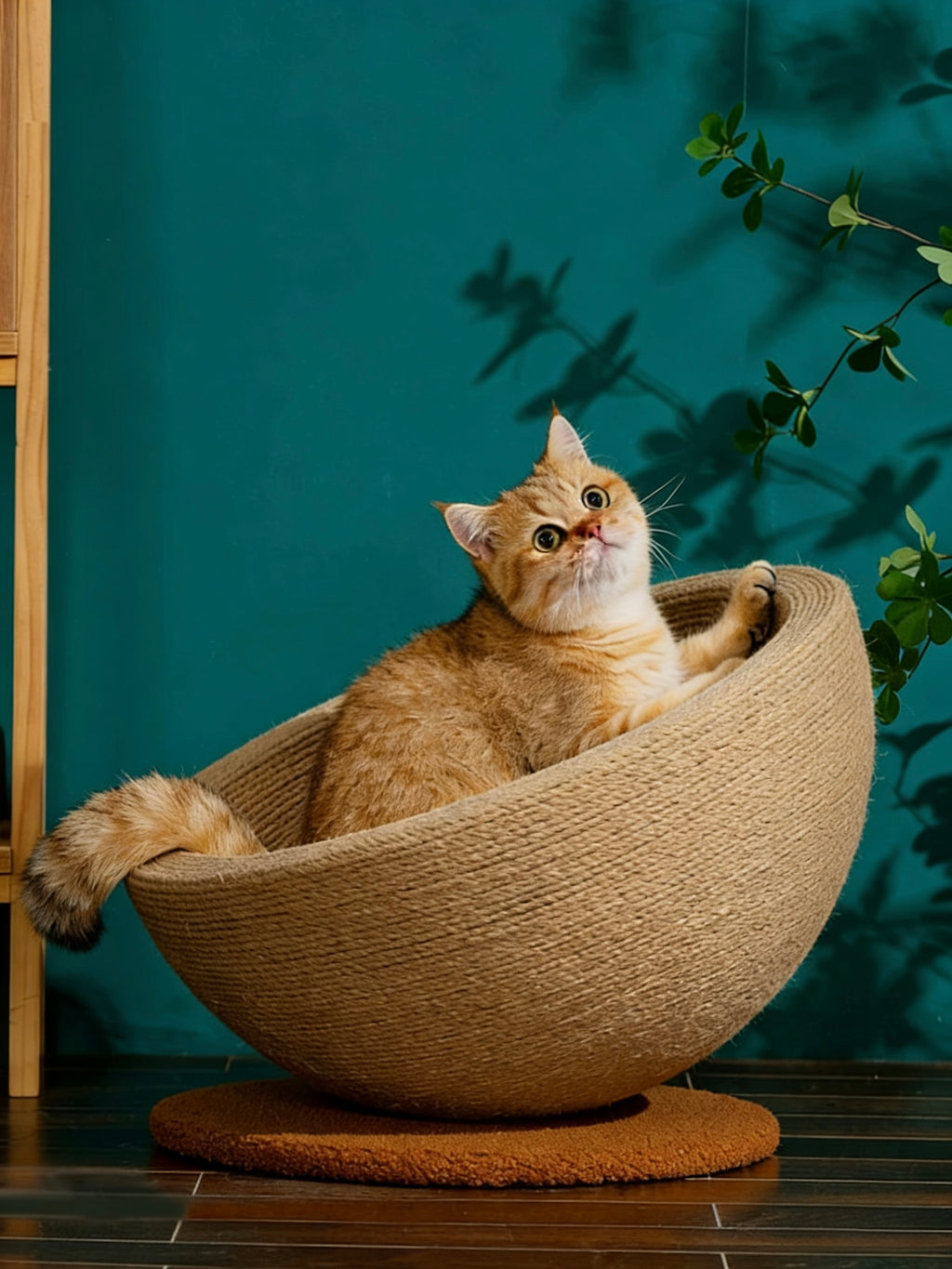 Cat Scratch Board & Nest – Natural Comfort, Play, and Relaxation