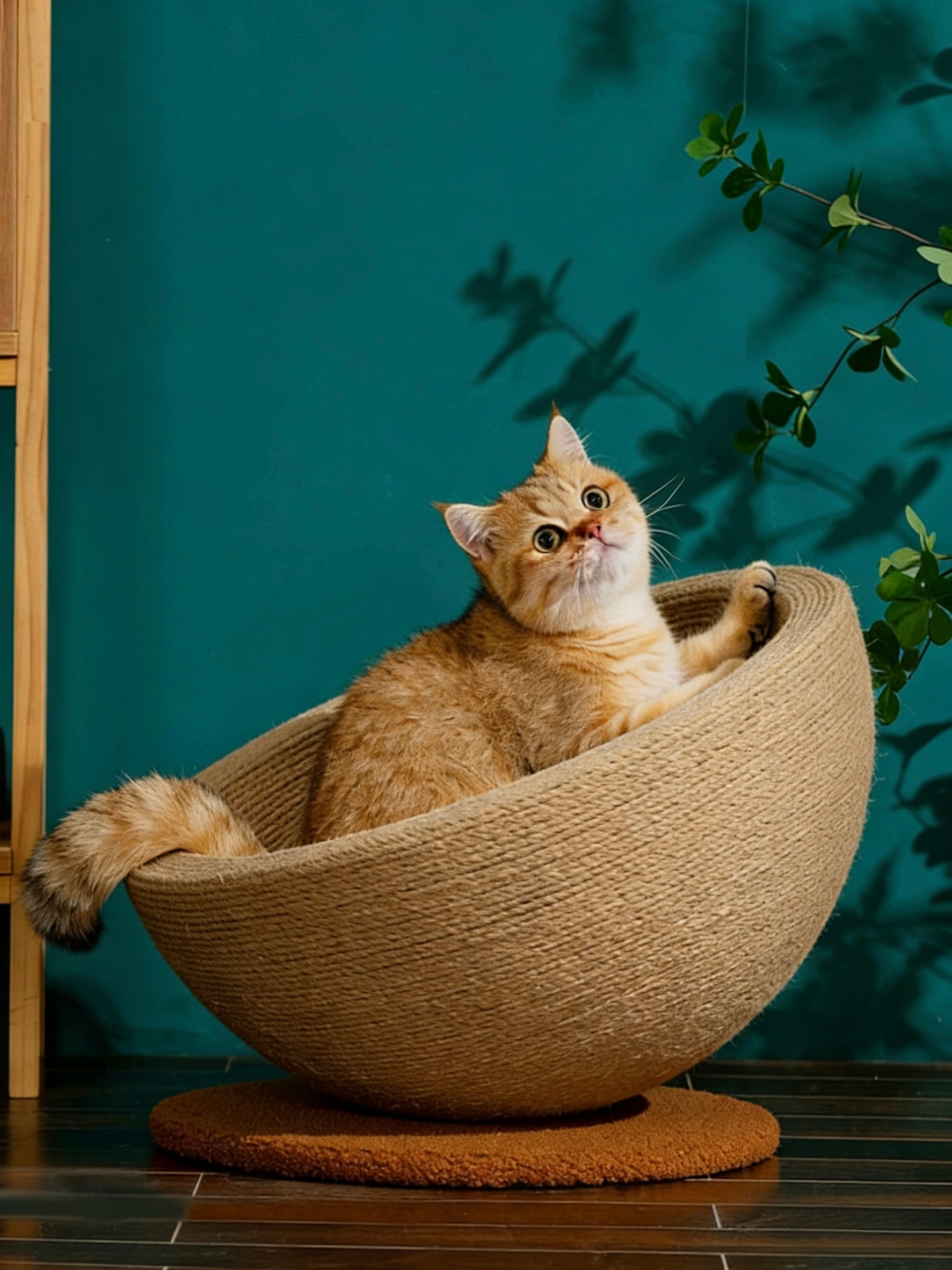 Cat Scratch Board & Nest – Natural Comfort, Play, and Relaxation