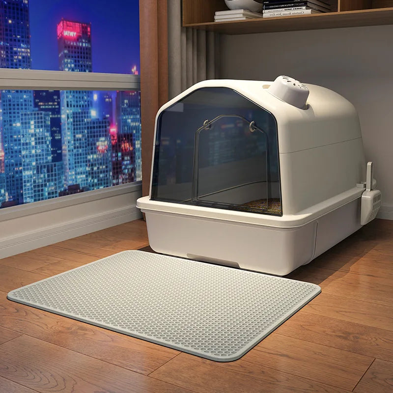 Extra Large Fully Enclosed Cat Litter Box