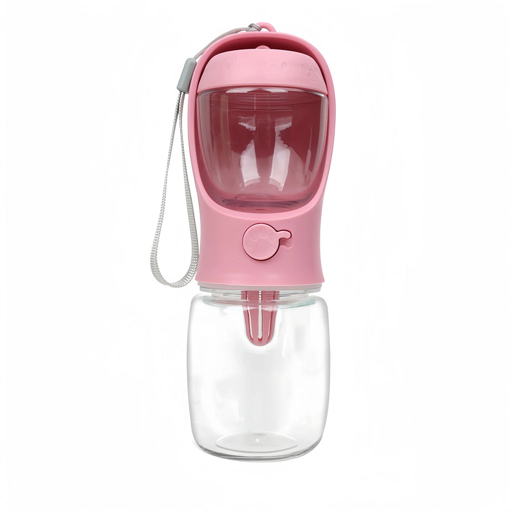 Portable 2-in-1 Pet Water Bottle & Feeder – Convenient Hydration and Feeding on the Go