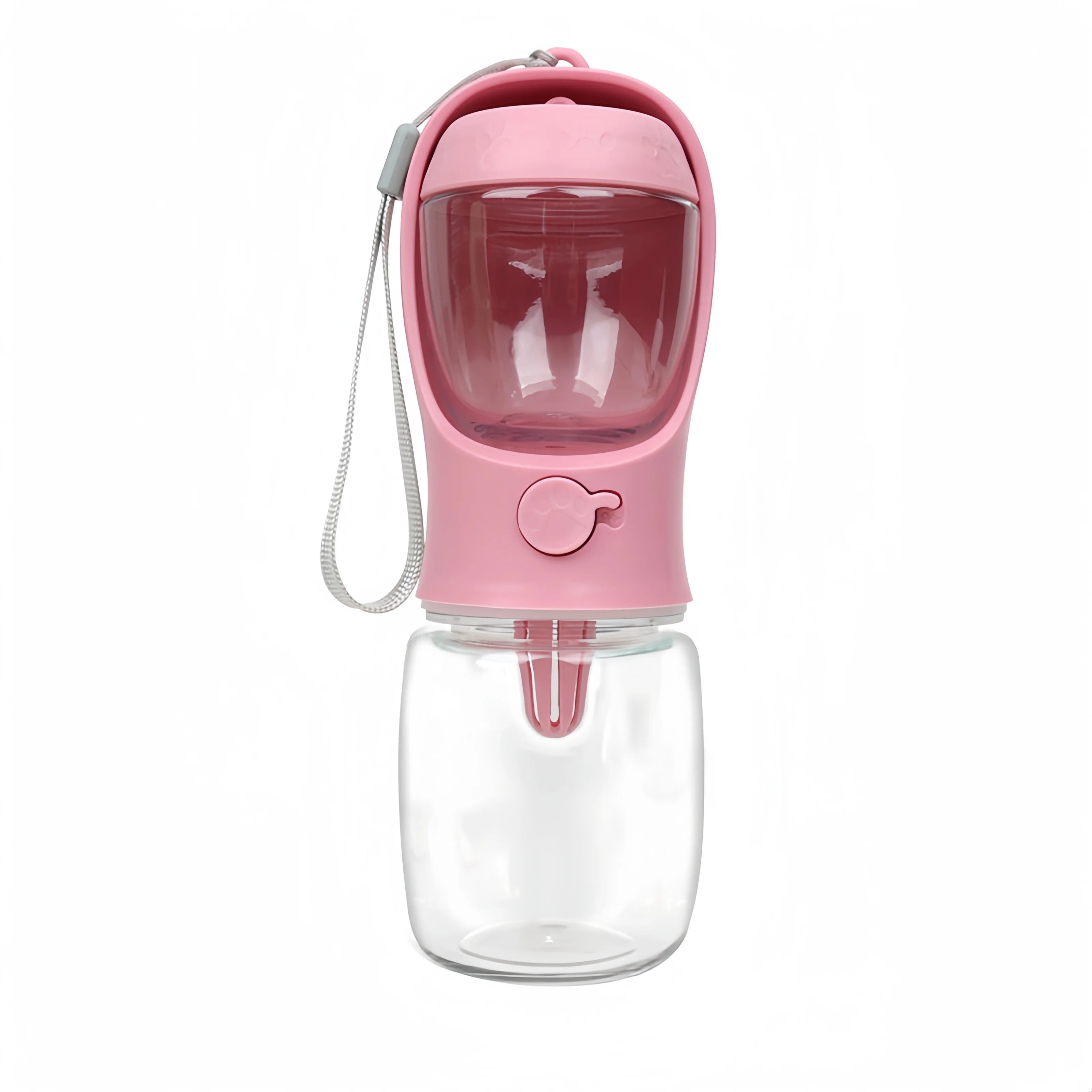 Portable 2-in-1 Pet Water Bottle & Feeder – Convenient Hydration and Feeding on the Go