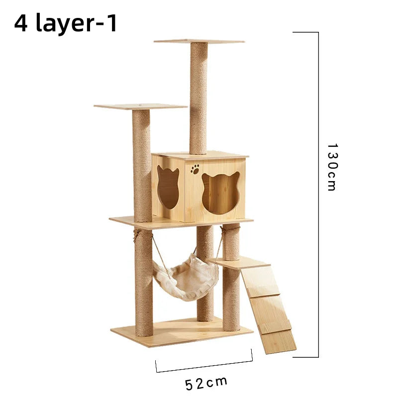 Luxury Multi-Level Cat Tree Tower