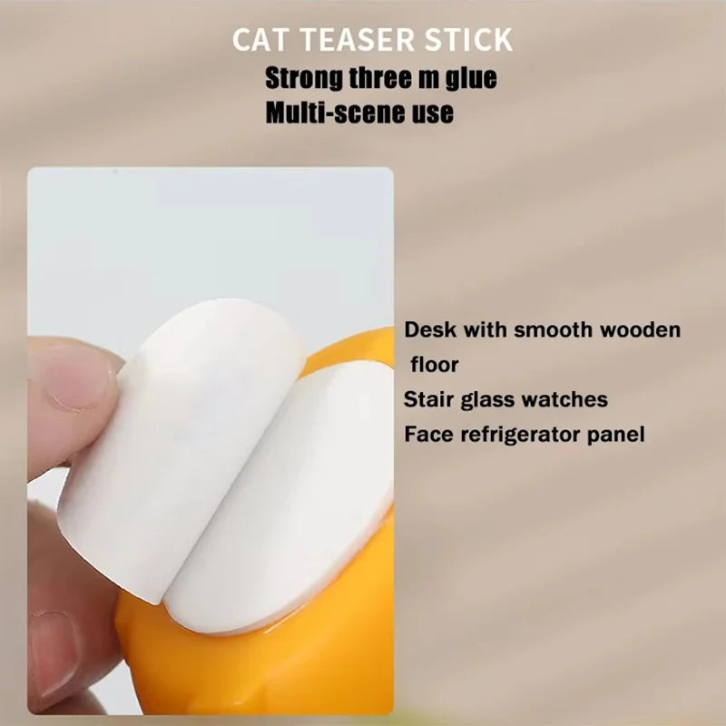 360° Rotating Cat Teaser – Dragon Totoro Design with Bell