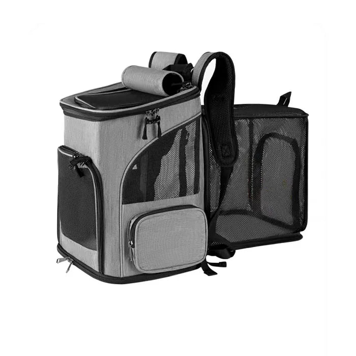 Large Capacity Foldable Pet Carrier Backpack