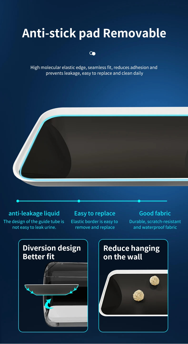 Smart Automatic Self-Cleaning Cat Litter Box – App-Controlled, UV Sterilization, Large Capacity