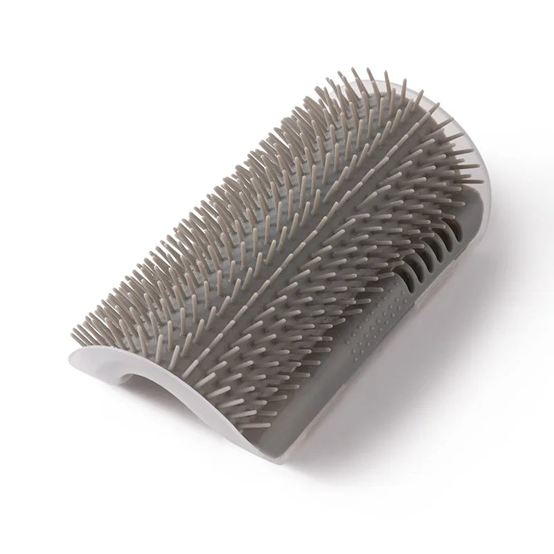 2PCS Corner Self-Grooming Cat Brush – Gentle Fur Massage & Shedding Control