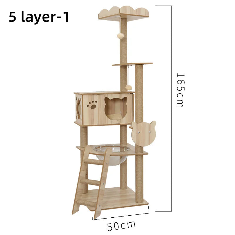 Luxury Multi-Level Cat Tree Tower