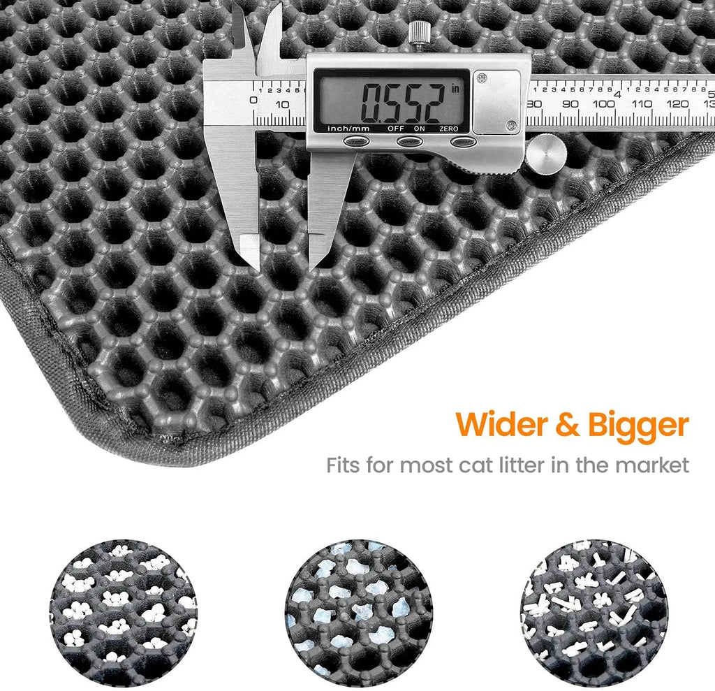 Double Layer Litter Box Waterproof Pet Mat