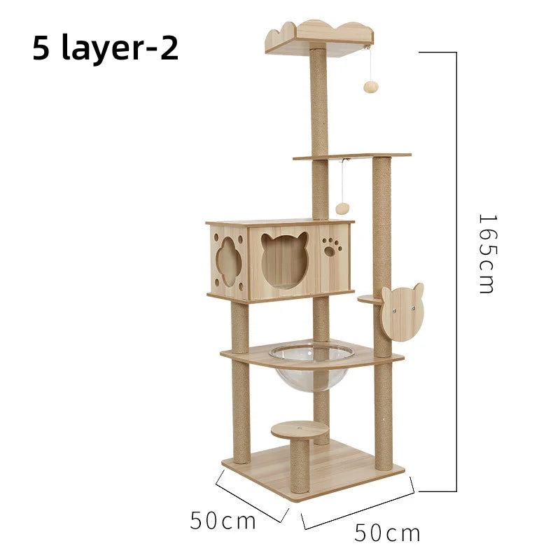 Luxury Multi-Level Cat Tree Tower